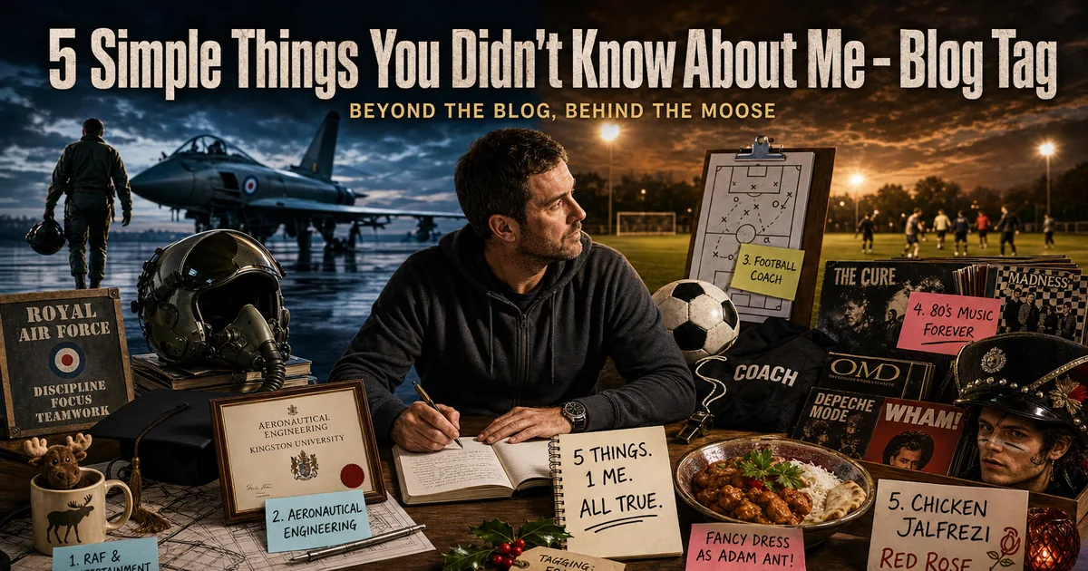 Illustration for the post: 5 Simple Things You Didn’t Know About Me – Blog Tag