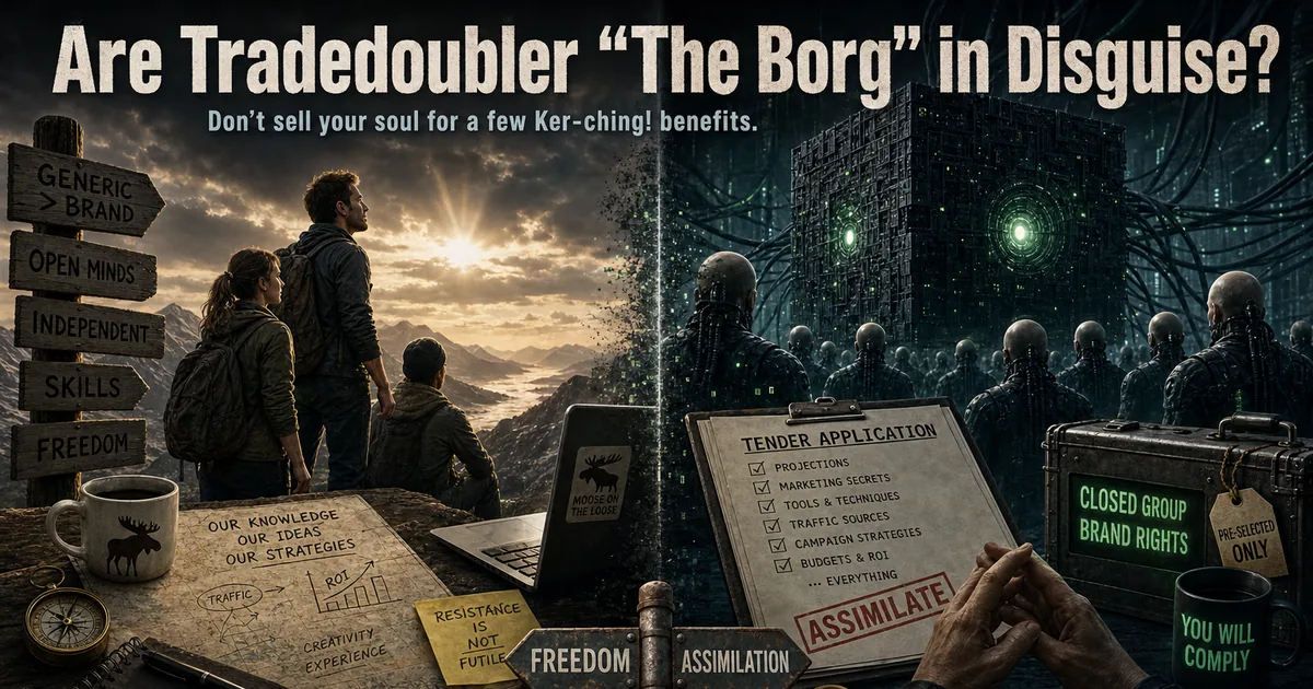 Illustration for the post: Are Tradedoubler “The Borg” in Disguise?