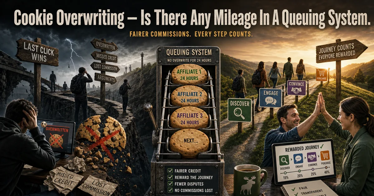 Illustration for the post: Cookie Overwriting – Is There Any Mileage In A Queuing System.