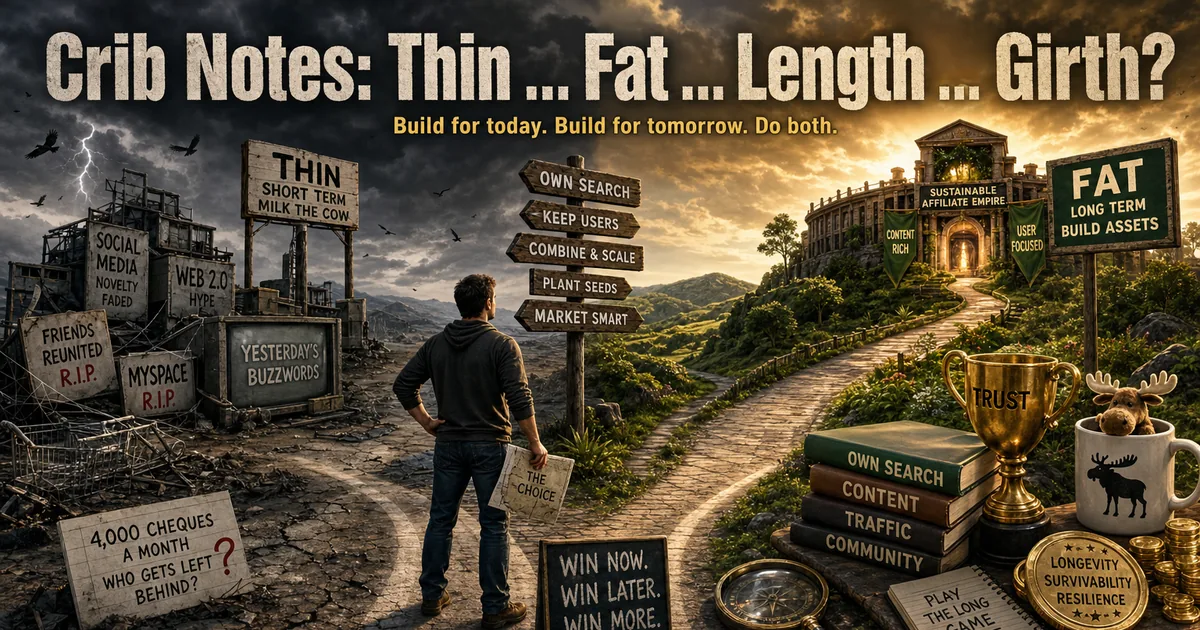 Illustration for the post: Crib Notes: Thin … Fat … Length … Girth?