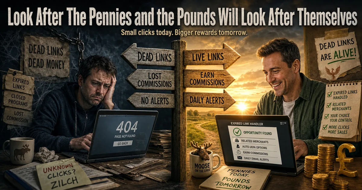 Illustration for the post: Look After The Pennies and the Pounds Will Look After Themselves