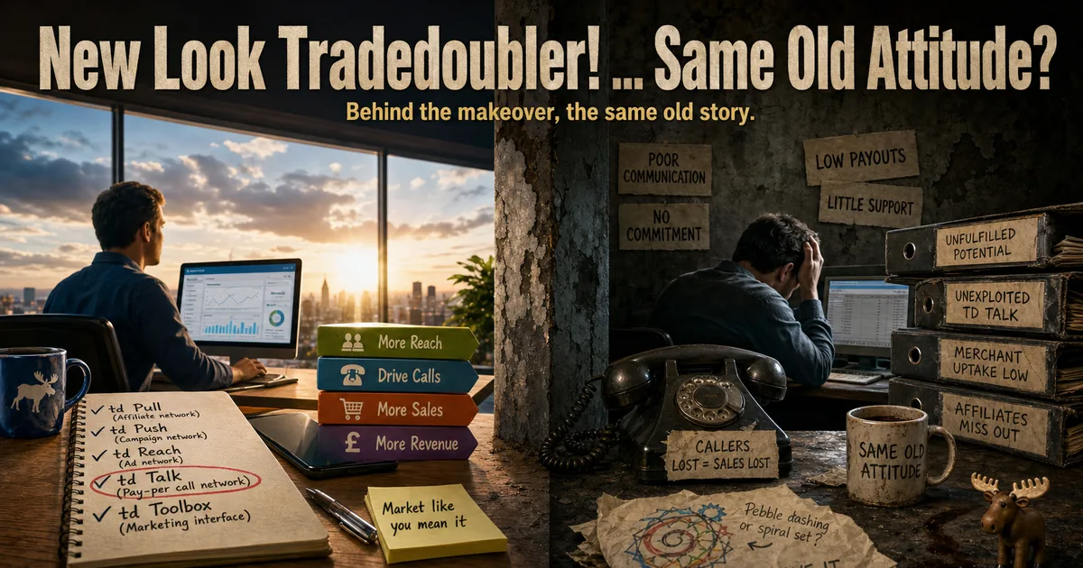 Illustration for the post: New Look Tradedoubler! … Same Old Attitude?