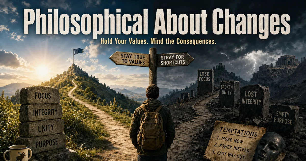 Illustration for the post: Philosophical About Changes