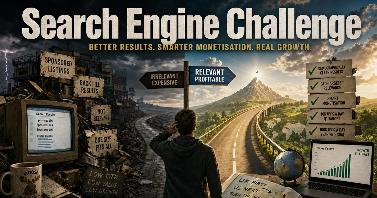 Illustration for the post: Search Engine Challenge