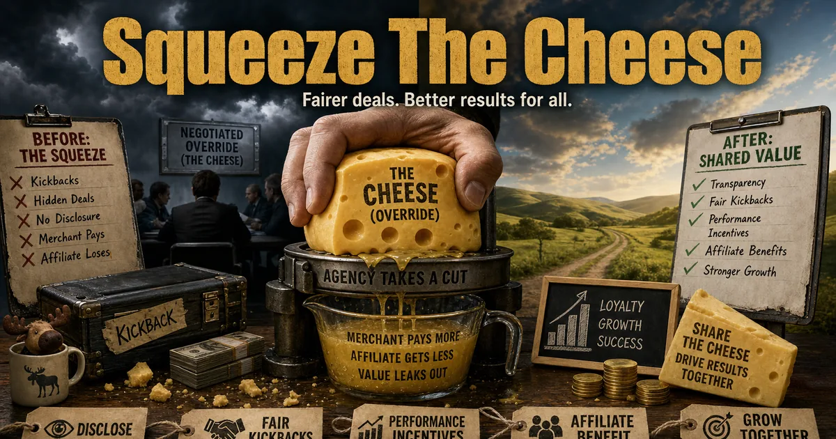 Illustration for the post: Squeeze The Cheese