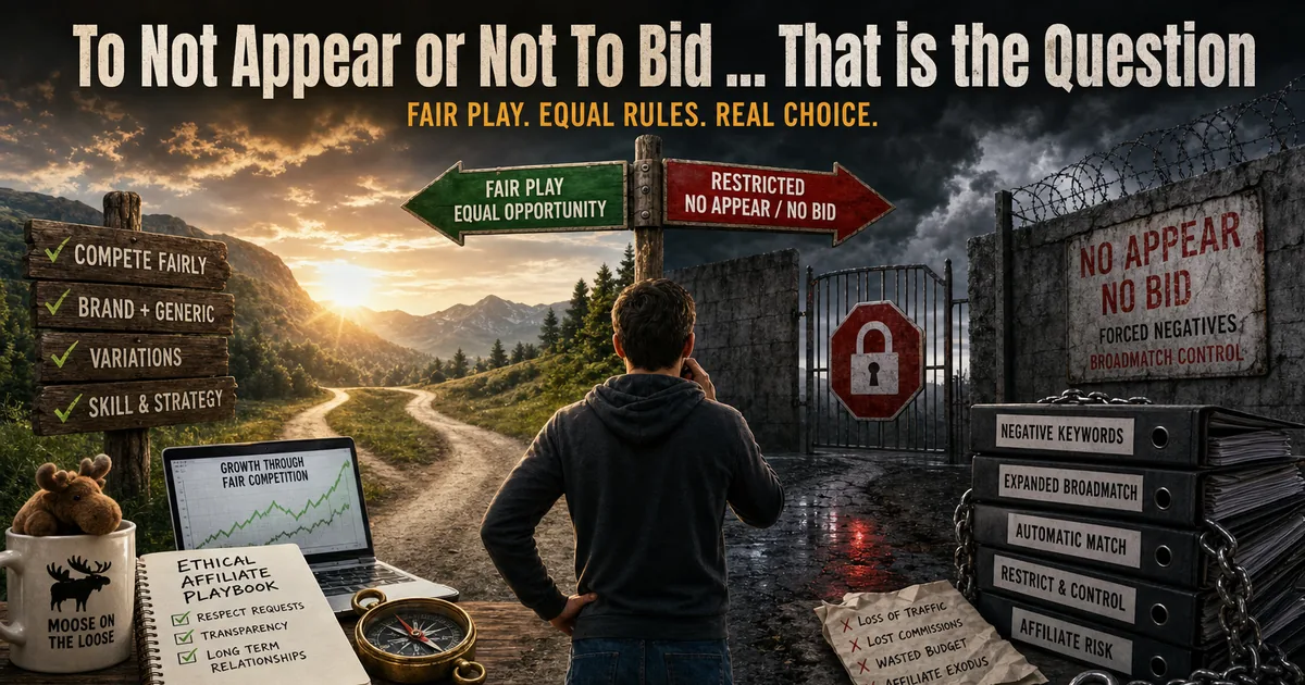 Illustration for the post: To Not Appear or Not To Bid … That is the Question